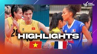 Highlights VIỆT NAM vs U22 PHÁP | Giải bóng chuyền Future Star Cup 2024