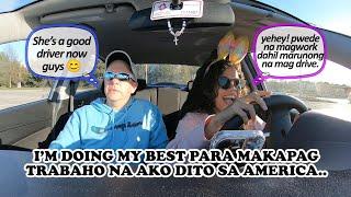 DRIVING LESSON 103  FILIPINA AMERICAN COUPLE 