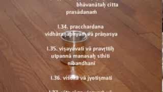 Yoga Sutra Chanting Tutorial Chapter I-Srivatsa Ramaswami