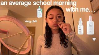 My REALISTIC school morning routine