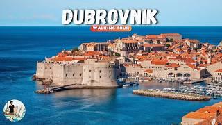 Inside the Medieval Walls of Dubrovnik Old Town | 4K Walking Tour