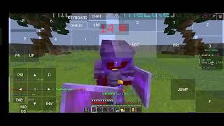 Fighting with best SMP's player of Blitzmc.fun PvP server || #pojavalauncher #pvp