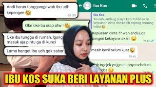 LAMA MENJANDA IBU KOS MINTA DI G3NJOT || CHAT ROMANTIS 