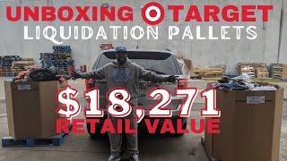 Unboxing 2 Target Apparel Mystery Liquidation Pallets to Sell on Ebay + Total Retail Value Breakdown