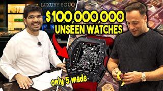 Dubai Billionaires $100,000,000 LIMITED EDITION Rolex, Richard Mille & Patek Watches