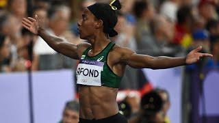 Thea LaFond Wins Gold medal for Dominica in Women's Triple Jump | Thea LaFond Wins Gold in Paris