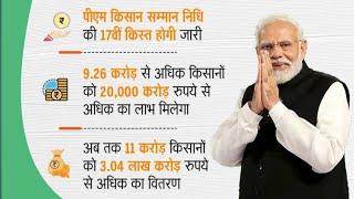 PM kisan 17th installment date 2024 | 17vi kist भेजने का समय 5PM | Date 18/06/2024 #pmkisan #kist