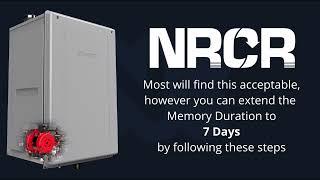 How To Adjust Noritz NRCR Memory Duration | HD Supply