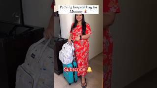 Hospital bag for Mother #hospitalbag #checklist #pregnancy #viral #baby #trending #momtobe #shorts