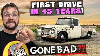 First Drive goes HORRIBLY WRONG! New Headlights, Bumper Build, Drive shaft, MORE. 1967 Toyota Stout!