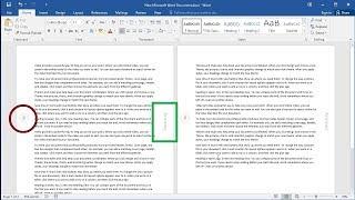 How to Add Headers to the Left or Right Margins in Word