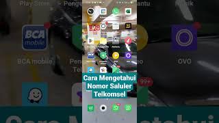 Cara Mengetahui Nomor Saluler Telkomsel Yang Lupa!!! #caramengetahuinomortelkomsel