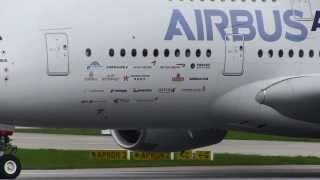 Airbus Industrie A380 Take Off - Surface "Love at first flight"