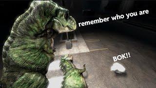 "REMEMBER WHO YOU ARE.!!!'  Dinosaur  animation  SFM