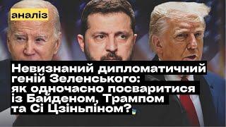 Невизнаний дипломатичний геній Зеленського: як посваритися із Байденом, Трампом та Сі @mukhachow