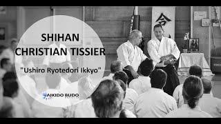 Christian Tissier Shihan, seminar in Brescia (Italy) Jan. 2020: ushiro ryotedori ikkyo