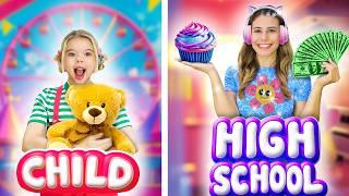 Older vs Younger Sister! Child vs High Schooler – Sibling War by Crafty Hype Plus
