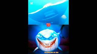 el gran maja vs megalodon°kraken°anger fish°hippocampus #shorts #viral #monster #music #the