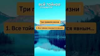 Правила жизни #доверие #бог #психология