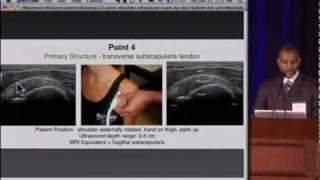 Dr. Don Buford 13 Point Shoulder Ultrasound Exam Lecture