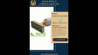 What Is RoHS?  #royalimpactcertificationltd  #certification  #management #rohs