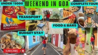 Goa Trip Plan & Budget | Goa Tourist Places & Budget Stay | Anjuna, Baga & Panjim | Goa Weekend 2023