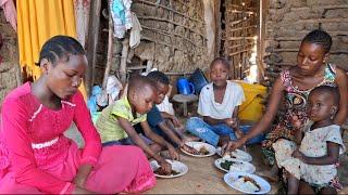 African Village Life of Our Organic Mom#Cooking Village Food, Beef Curry and Vegetables