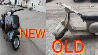 FULL RESTORATION LML VESPA 1995 model | Old Look Scooter | 2storke scooter | PDP MOTERCYLE |