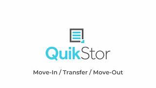 Move-Ins, Transfers, and Move-Outs - QuikStor Self-Storage Management Software