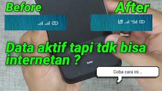 Cara Mengatasi Data Seluler Hidup Tapi Tidak Bisa Internet Di Hp Oppo A33 2020 A54 A53 A15