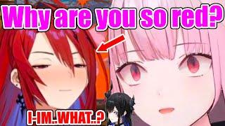 Elizabeth Suddenly Blushes When Calli Mentions Nerissa【Hololive EN】