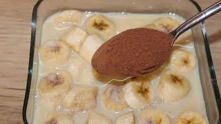 Karamellisierte Banane und Kakao: Ein berühmtes Dessert, das die Welt verrückt macht!