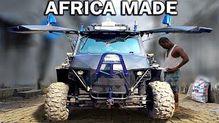 African Homemade 3 Wheel Car