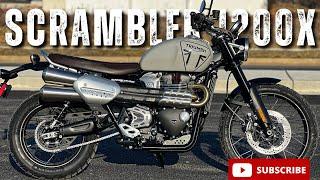 2024 Triumph Scrambler 1200 X - In Depth Walk Around