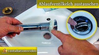 Montage Ablaufgarnitur Waschtisch / Alternative zum Waschbecken Pilz