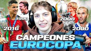 DAVOO XENEIZE REACCIONA A TODOS LOS CAMPEONES DE LA EUROCOPA (1960-2024)