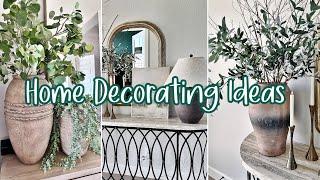 Home Decorating Ideas 2025 / Earthy Home Styling Ideas / 2025 Home Decor