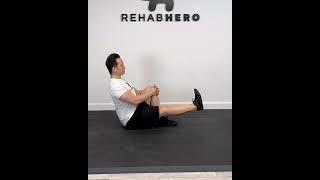 Seated Straight Leg Raise - Exercise for strengthening your hip flexors