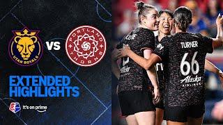 Utah Royals FC vs. Portland Thorns | NWSL Extended Highlights | 4/11/25 | Prime Video