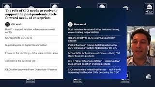 What this means for the role of the CIO