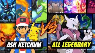 Ash Ketchum vs All Legendary Pokémon | Can Ash Defeat All Legendary Pokemon ? Ash True Power