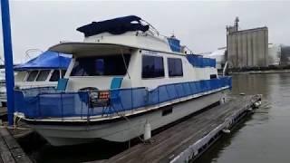 Harbor Master House Boat- 47 Foot- 1985 #zachpaider #houseboat #houseboating