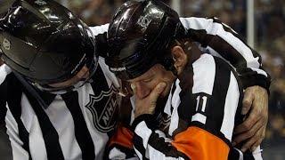 NHL: Refs Getting Hit