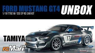 Tamiya 1/10 TT02 Ford Mustang GT4 w/ ESC EP RC Car Kit - Unbox! #58664