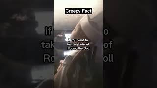 Did u notice Robert the doll blink in the video? #creepy #ghost #scary #haunted #shorts #paranormal