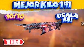 MEJOR KILO 141 PARA DISTANCIA! ELIMINA FACILMENTE CON ESTA CONFIGURACION EN BATTLE ROYALE COD MOBILE