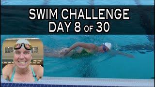 Day 8   Swim Challenge with Kona Coach Wendy Mader 1