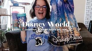 DISNEY WORLD HAUL| what we bought on our vacation + pins we traded for!