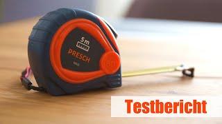 PRESCH Bandmaß im Test  || PRESCH Werkzeug Erfahrungen