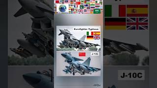 Eurofighter Typhoon Vs Chengdu J-10C